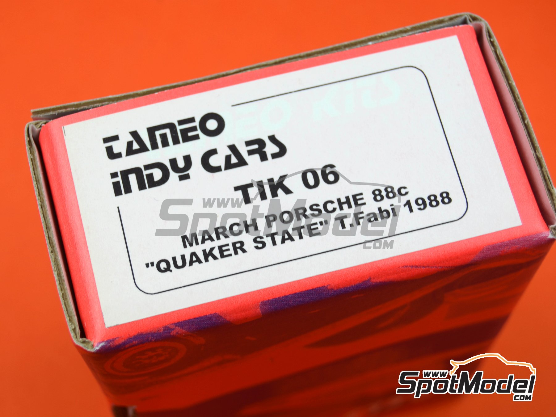 TAMEO (1/43) ポルシェ MARCH 88c INDY Tameo Kit TIK001 Penske Pc17 Chevy - 1988 Indianapolis 500